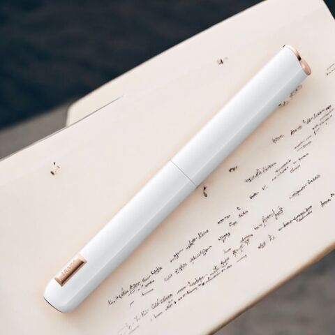 Lamy Dialog CC Dolma Kalem 14K Altın EF Uç Beyaz 81B-EF