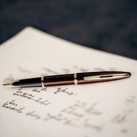 Waterman Carene Marine Amber GT Dolma Kalem