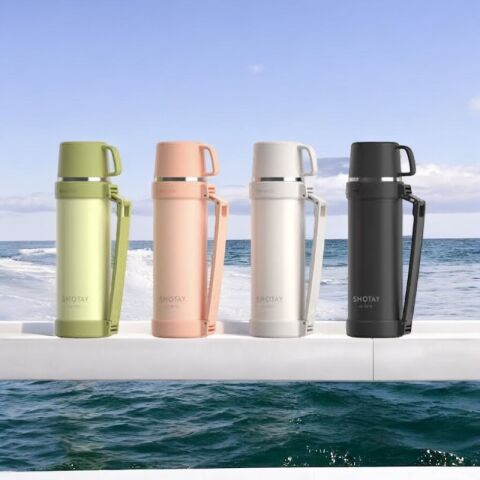 Shotay Matara Paslanmaz Çelik 1200 ML Desen St-8235