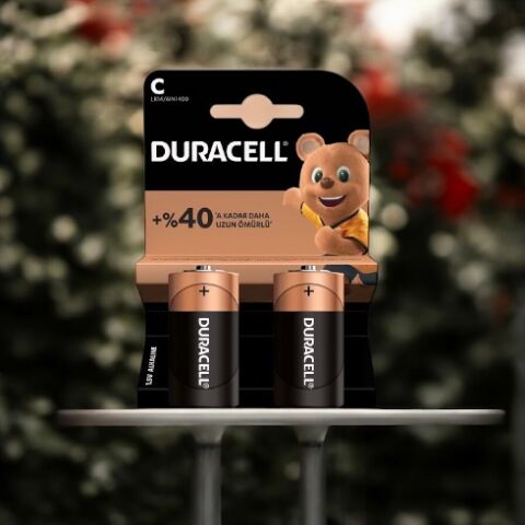 Duracell Pil 2’li C Orta Boy Lr-14