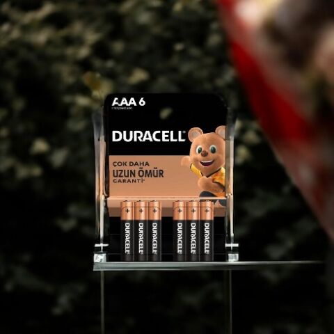 Duracell AAA İnce Kalem Pil 6’lı