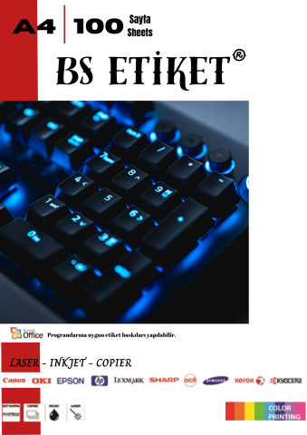 BS Laser Etiket 15 Paket