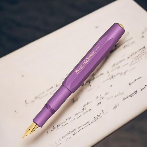 Kaweco Dolma Kalem Al Sport Collection F Uç Metalik Mor