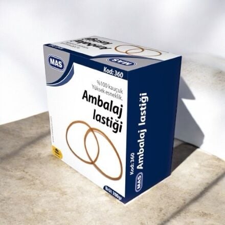 Mas Ambalaj Lastiği 200gr %100 Kauçuk Midi