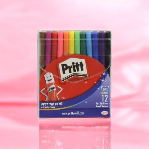 Pritt Keçeli Kalem 12 Renk